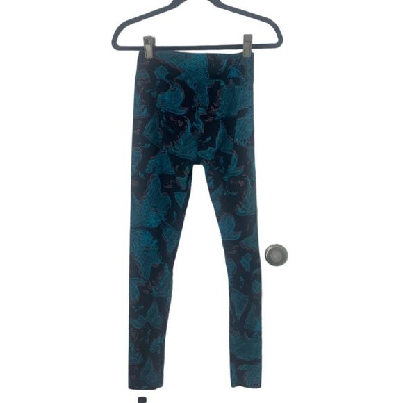 LulaRoe SZ OS continent printed leggings - Picture 2 of 3